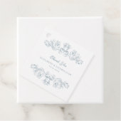 Vintag Blue Verziert Frame Vielen Dank Geschenkanhänger (Beispiel)