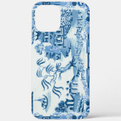 Vintag Blue Willow iPhone Case (Rückseite)