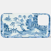 Vintag Blue Willow iPhone Case (Hinten (horizontal))