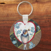 Vintag Bluebird Schlüsselanhänger (Vorderseite)