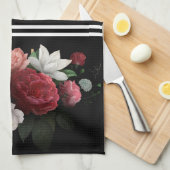 Vintag blumenreich geschirrtuch (Viertel Falte)