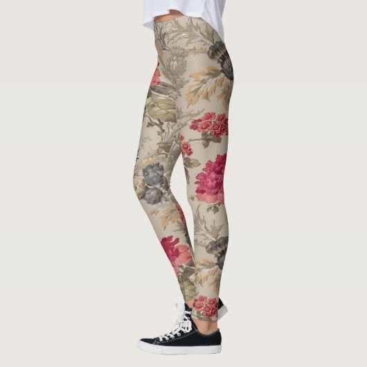 Vintag blumenreich leggings (Links)
