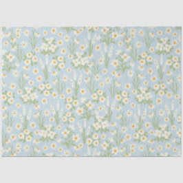 Vintag Blush Daisy Blumendecoupage Seidenpapier