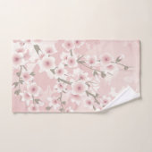 Vintag Blush PInk Cherry Blossom Handtuch (Handtuch)