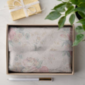 Vintag Blütenperle Seidenpapier (Geschenk)