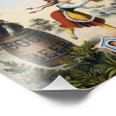 Vintag Bock Beer Fotodruck (Ecke)