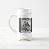 Vintag Bock Beer Stein Bierglas (Links)