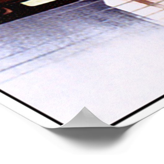 Vintag Bohman und Mahren Hockey Poster (Ecke)