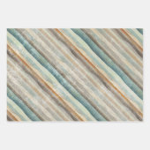 Vintag Boho Beach Vibes Gemustert Geschenkpapier Set (Vorderseite 2)