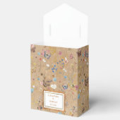 Vintag Boho Butterfly Garden Wedding Geschenkschachtel (Geöffnet)