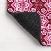 Vintag Boho Chic Blumenmuster Mousepad (Ecke)