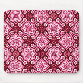 Vintag Boho Chic Blumenmuster Mousepad