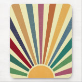 Vintag Boho Colors Mousepad (Vorne)