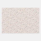 Vintag | boho floral geschenkpapier set (Vorderseite 3)