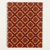 Vintag Boho Floral Pattern Planer (Vorderseite)