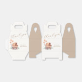 Vintag Boho Greenery Stroller Balloon Baby Shower Geschenkschachtel (Ungefaltet)