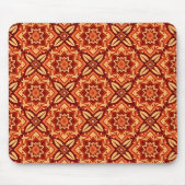 Vintag Boho Sternexplosion Blumenmuster Mousepad (Vorne)