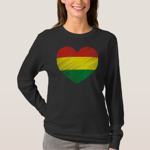 Vintag Bolivien Bolivianischer Flaggenstatus - Unt T-Shirt