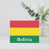 Vintag Bolivien Reisen Tourismus Postkarte (Stehend Vorderseite)