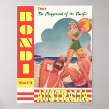 Vintag Bondi Beach Australia Reisen