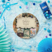 Vintag Books Baby Dusche Pappteller (Party)