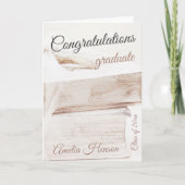 Vintag Books Glückwunsch Graduate Abschluss Karte (Vorderseite)