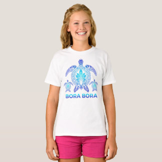 Vintag Bora Bora Ocean Blue Sea Souvenirs T-Shirt