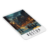 Vintag Boston Magnet (Rechte Seite)