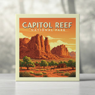 Vintag Boston Massachusetts Fliese