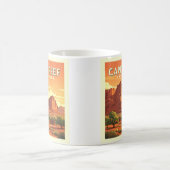 Vintag Boston Massachusetts Kaffeetasse (Mittel)