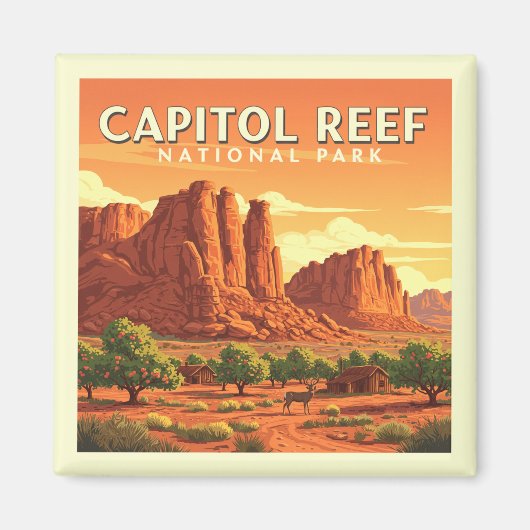 Vintag Boston Massachusetts Magnet (Vorne)