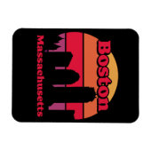 Vintag Boston Massachusetts Magnet (Horizontal)