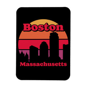 Vintag Boston Massachusetts Magnet