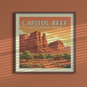 Vintag Boston Massachusetts Poster