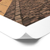 Vintag Boston Massachusetts Poster (Ecke)