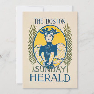 Vintag Boston Sunday Herald