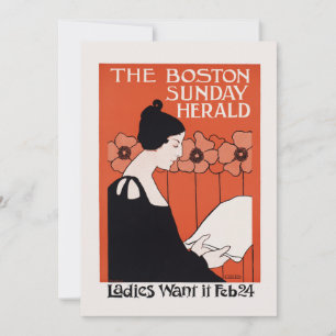 Vintag Boston Sunday Herald