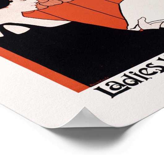 Vintag Boston Sunday Herald Poster (Ecke)