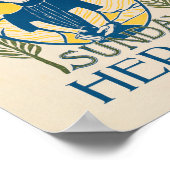 Vintag Boston Sunday Herald Poster (Ecke)