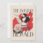 Vintag Boston Sunday Herald Women's Edition (Vorderseite)
