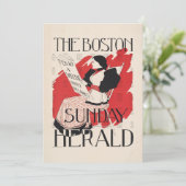 Vintag Boston Sunday Herald Women's Edition (Stehend Vorderseite)
