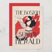 Vintag Boston Sunday Herald Women's Edition (Vorne/Hinten)