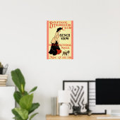 Vintag Boston Terrier Club Bench Hundeschau Poster (Heimbüro)