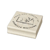 Vintag botanisch aus der Bibliothek des benutzerde Gummistempel (Stempel)