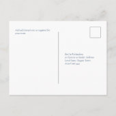 Vintag Botanische Terracotta Florals Arch WEDD Postkarte (Rückseite)