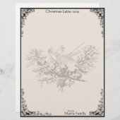 Vintag Bouquet Christmas 2009 Letterhead (Vorne/Hinten)