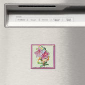 Vintag Bouquet Magnet (In Situ (Geschirrspüler))