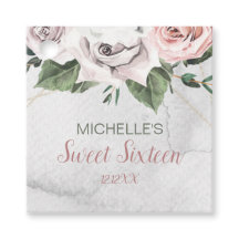 Vintag Bouquet Rose 16 . Geburtstag