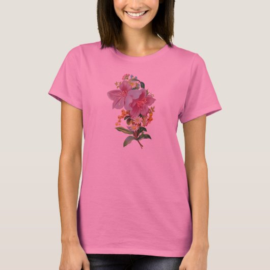 Vintag Bouquet T-Shirt (Vorderseite)