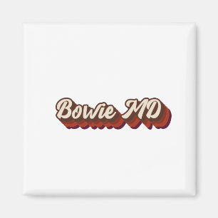 Vintag Bowie Maryland Magnet